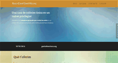 Desktop Screenshot of casalsantvicenc.org